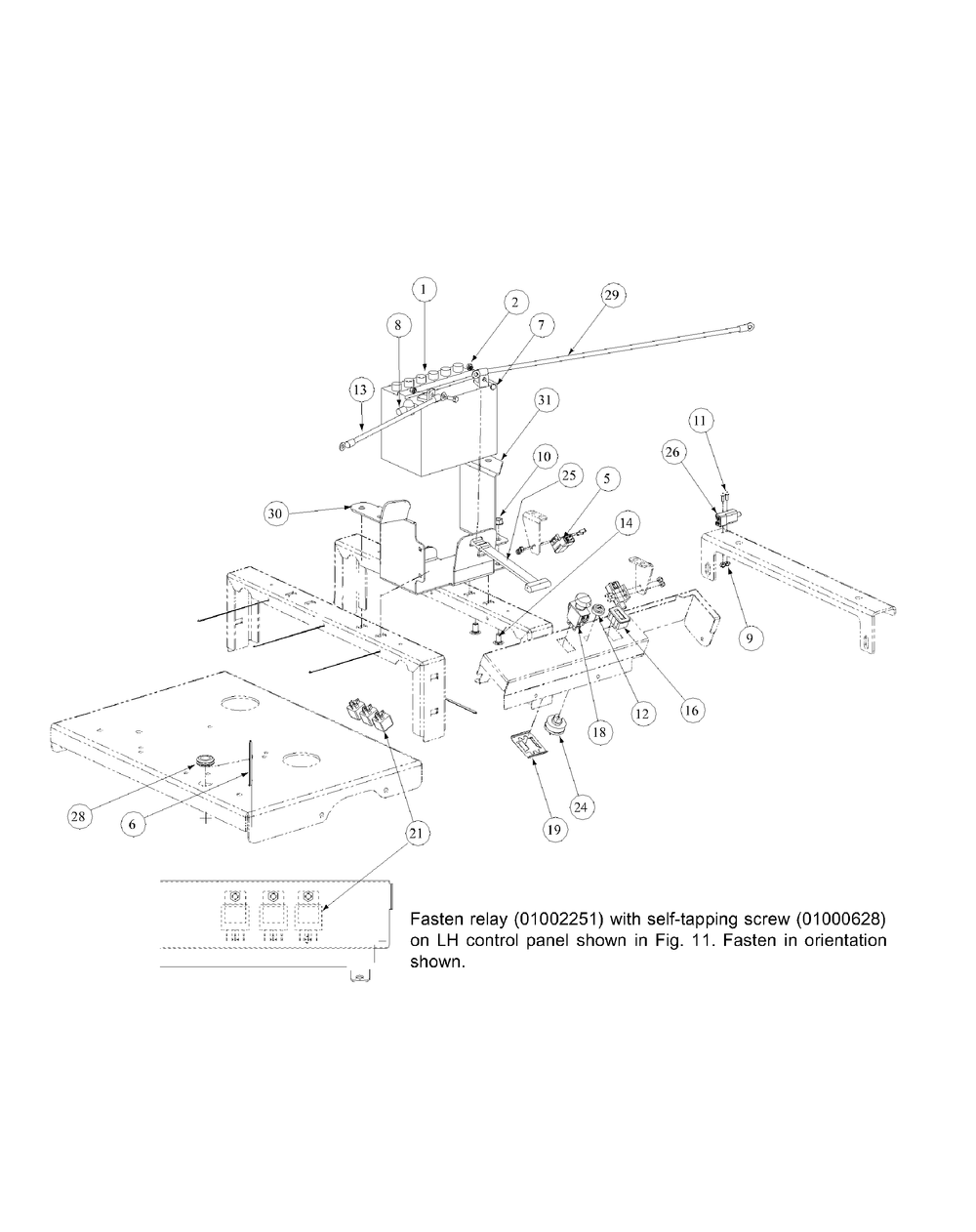Electrical Assembly Kohler Diagram and Parts List for M60-KH 53AB5BAX150-25-HP Cub Cadet Lawn Tractor